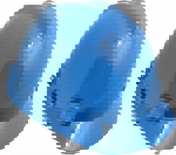 Hard Hat: Impact Resistant, V-Gard Slotted Cap, Type 1, Class E, 4-Point Suspension